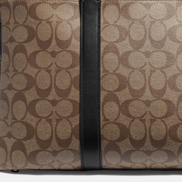 ♥️ DECIDED TO KEEP ♥️Coach Trekker Carryall In Signature - Travel - Picture 6 of 17